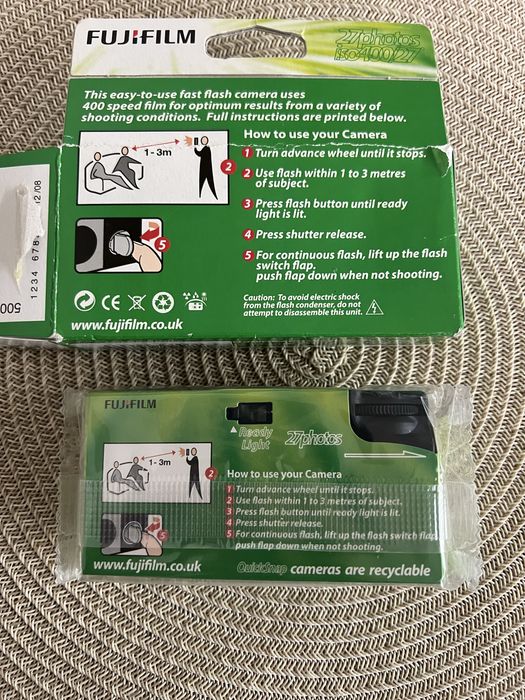 Одноразовий фотоапарат fujifilm
