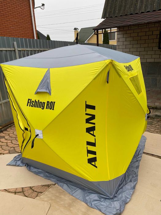 Зимова аалатка/намет зимовий Куб "Fishing ROI" ATLANT 150*150*170см