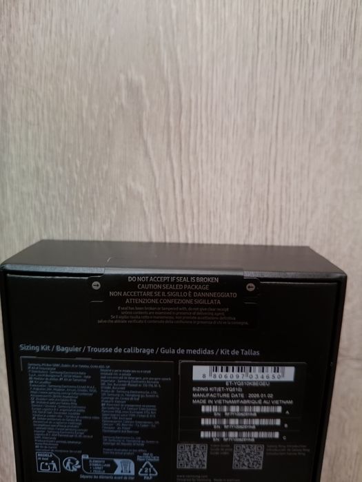 Zestaw Samsung Galaxy Ring Sizing Kit ET-YQ510KBEGEU