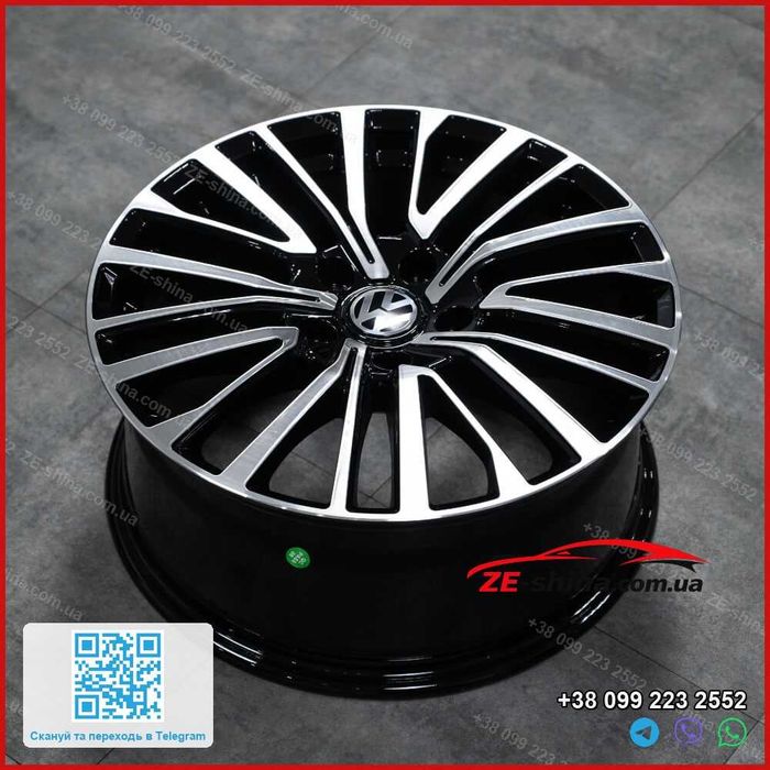 Диски R18 5x120 ET45 8.0J  VW Transporter T5 T6 Crafter Amarok Touareg Нові