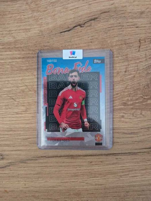 Bruno Fernandes /150 Manchester United Topps Panini Karta