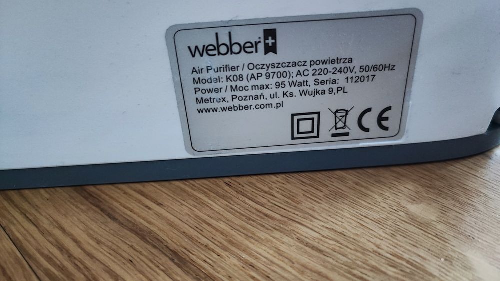 Oczyszczacz powietrza Webber 9700