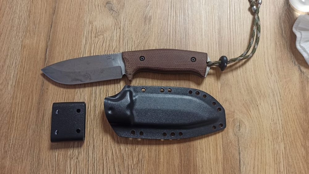 Nóż LKW Crusher, Micarta, Stal Węglowa