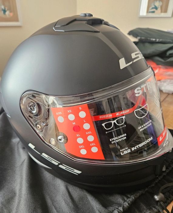 Capacete novo LS2 Stream 2 II tamanho adulto M