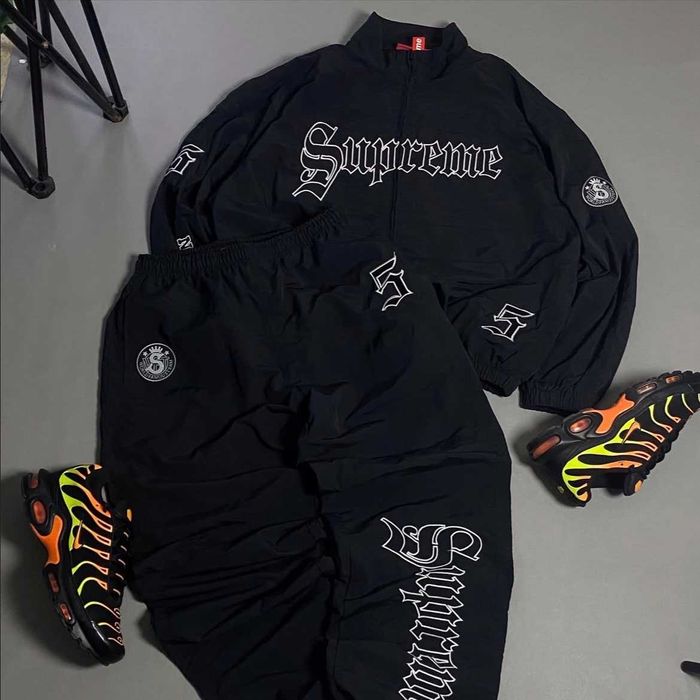 Вітровка Supreme New York Track Jacket Nylon drill y2k sk8