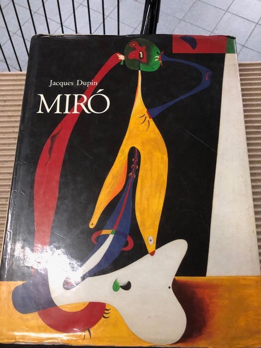 Livro sobre Miró - autor Jacques Dupin (versão em inglês)