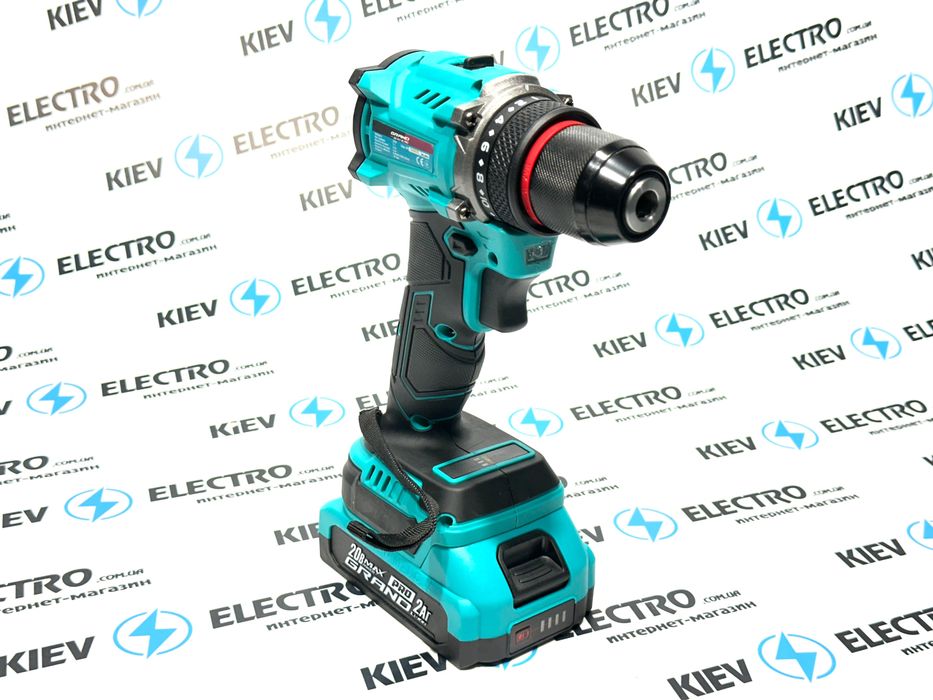 АКЦИЯ ! Шуруповерт Grand ДА-20/2 BL PRO BRUSHLESS (Посадка под макиту)