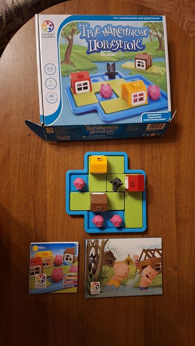 Логічна гра "Троє маленьких поросят", Smart Games