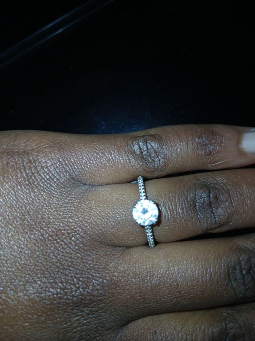 Anel de Prata para Noivado