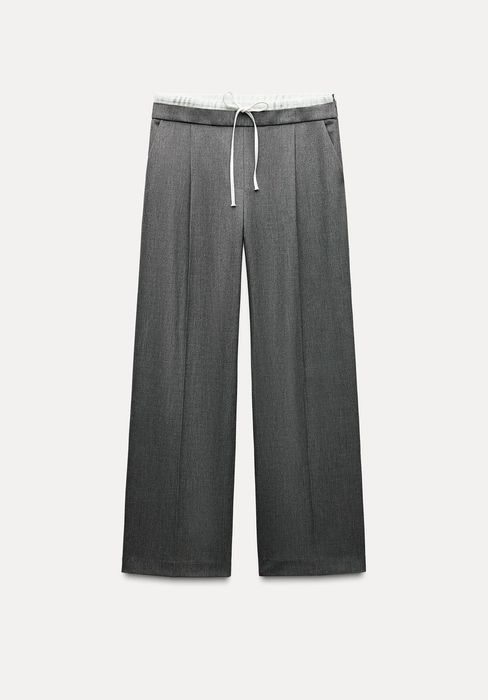 Брюки з лампасами Zara S