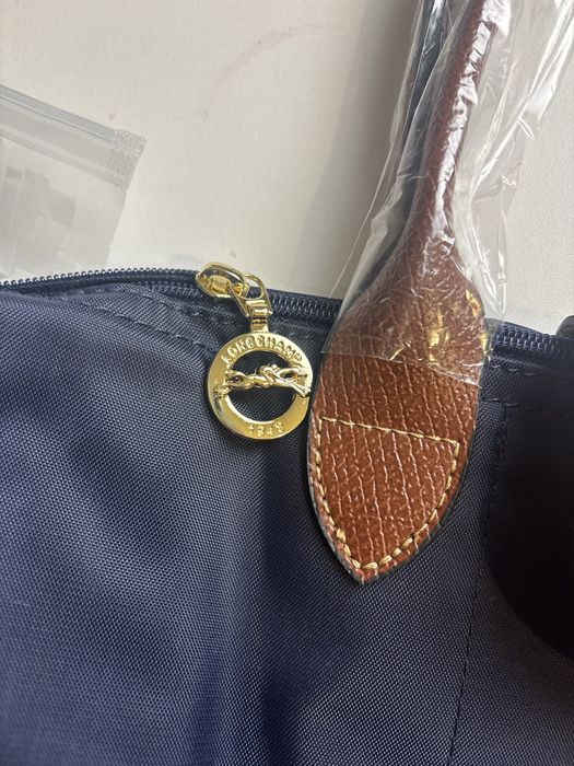 Torebka longchamp granatowa