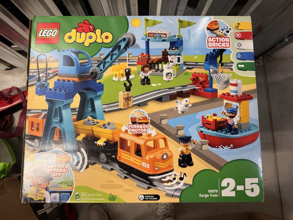 LEGO DUPLO 10875 – Pociąg towarowy