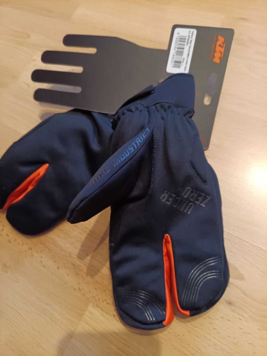 Rowerowe rękawiczki zimowe KTM 3 palczaste