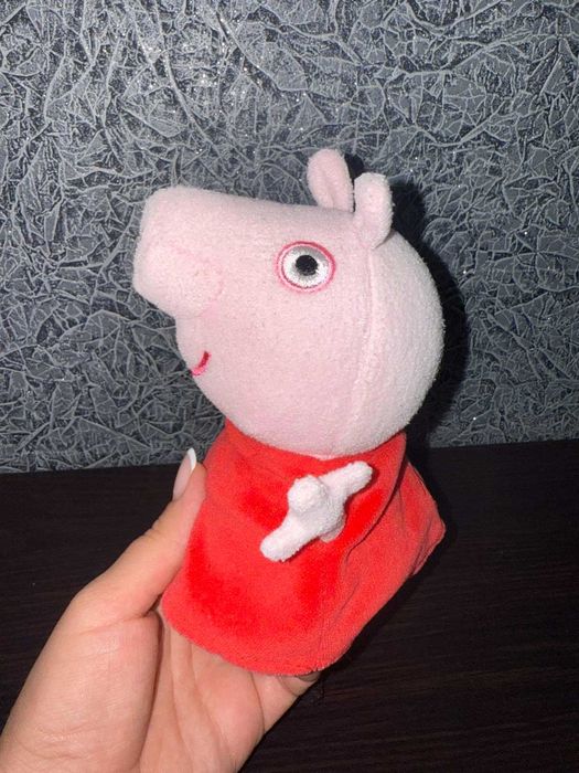 М'яка іграшка Джордж (25 см), Свинка Пеппа (20см) Plush Peppa Pig