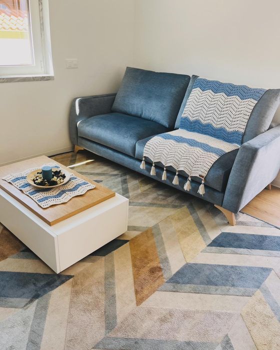 Manta de crochê Tâmara