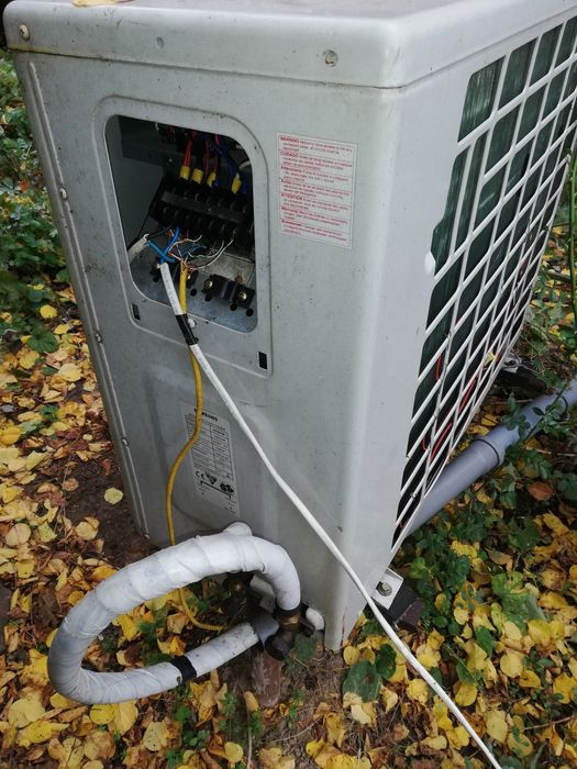 Тепловой насос воздух вода 5 кВт кожухотрубный теплообмен Samsung 18