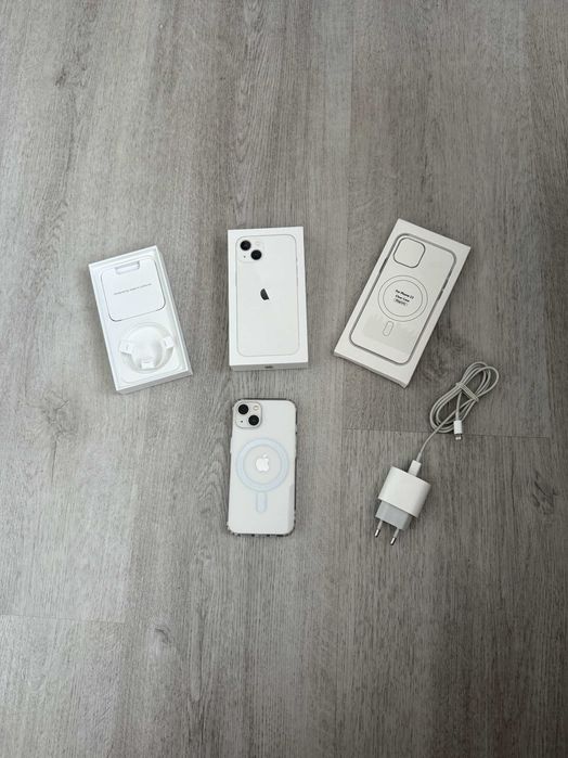 Apple iPhone 13 128GB Biały Starlight - Oryginalne pudełko Telefon 90%