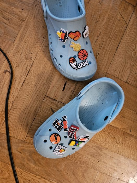 Nowa przypinka pin do Crocs'ów koszykarska, koszykówki, basketball