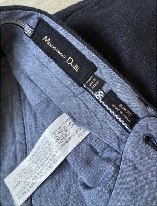 Чоловічі брюки чінос Massimo Dutti 34p оригінал