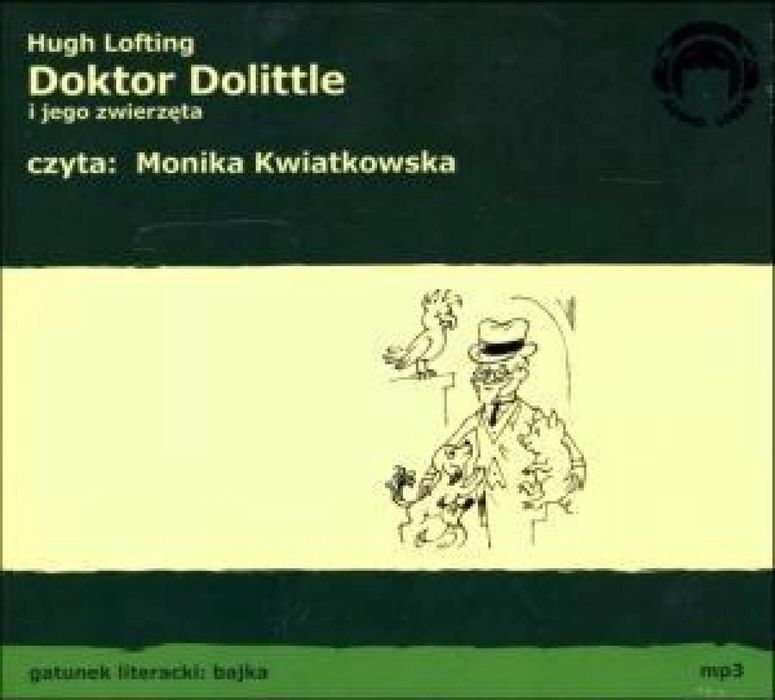 Doktor Dolittle i jego zwierzęta. MP3 Audio Liber Hugh Lofting Rok