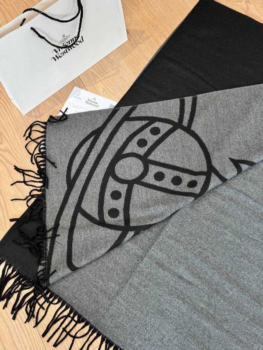 Шарф двохсторонній Vivienne Westwood / Шарф Вівєн Вествуд Шалик