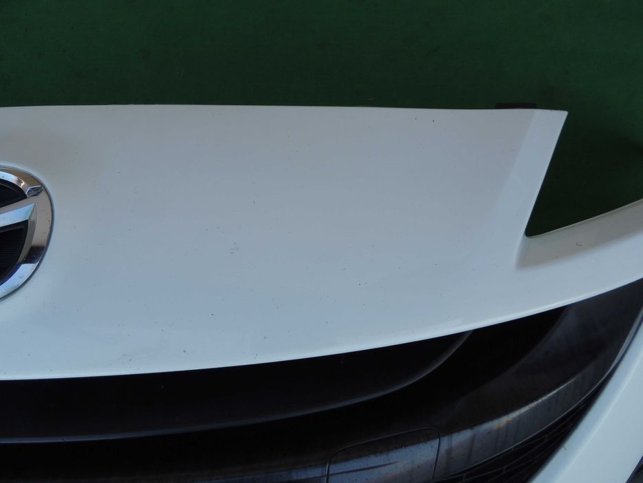 Zderzak przód przedni Mazda 3 III BL LIFT 11,12,13 BIAŁY 34K SPRYSKI