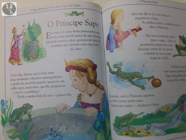 O Meu Primeiro Livro de Contos de Fadas.