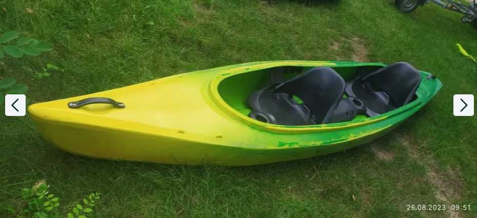 Kajak Rafa 2+1 stabilny i wygodny