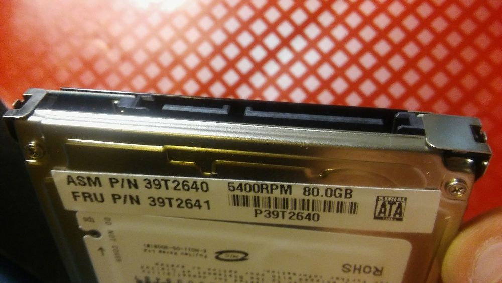 Disco SATA Fujisu 2.5" - 80Gb