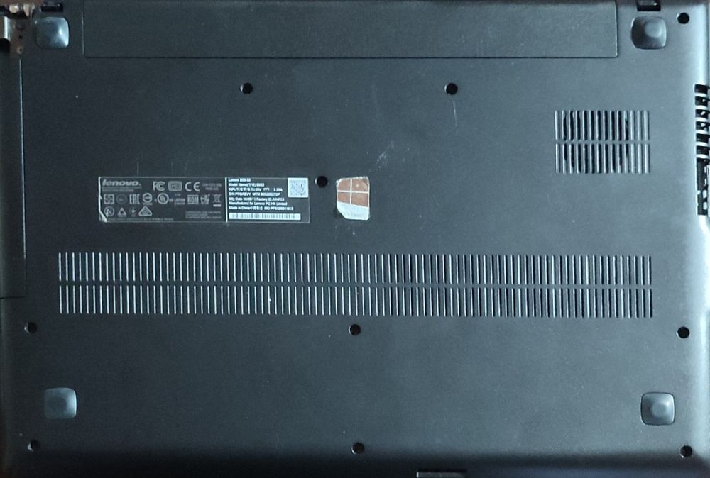 Lenovo B50-50 Board queimada