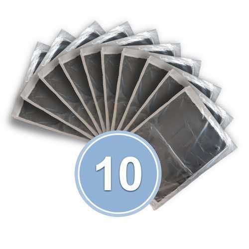 10 szt duże plastry borowinowe 30x40 cm borowina w plastrach reumatyzm