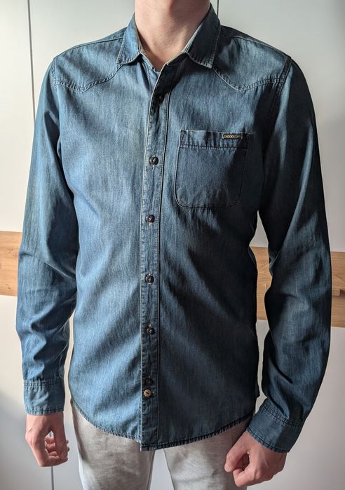 Рубашка джинсова чоловіча Cropp розмір L