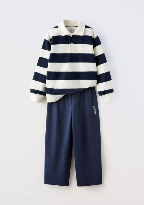 Комплект, штани, поло, кофта Zara, 9 років