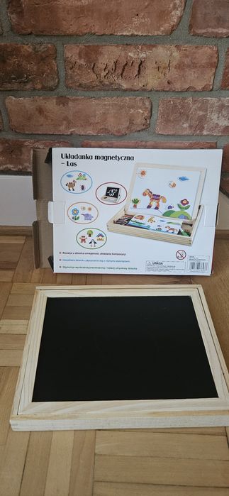 Zestaw edukacyjny 5 szt cyferki literki sylaby alfabet układanka