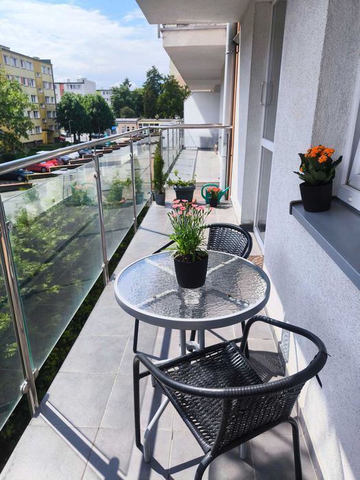 Wynajem mieszkanie 2 pokoje, winda w bloku, osobna kuchnia, 6m balkon, bez pośredników, niski czynsz. - Więcej