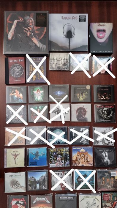 CDs, Vinyl, DVD música