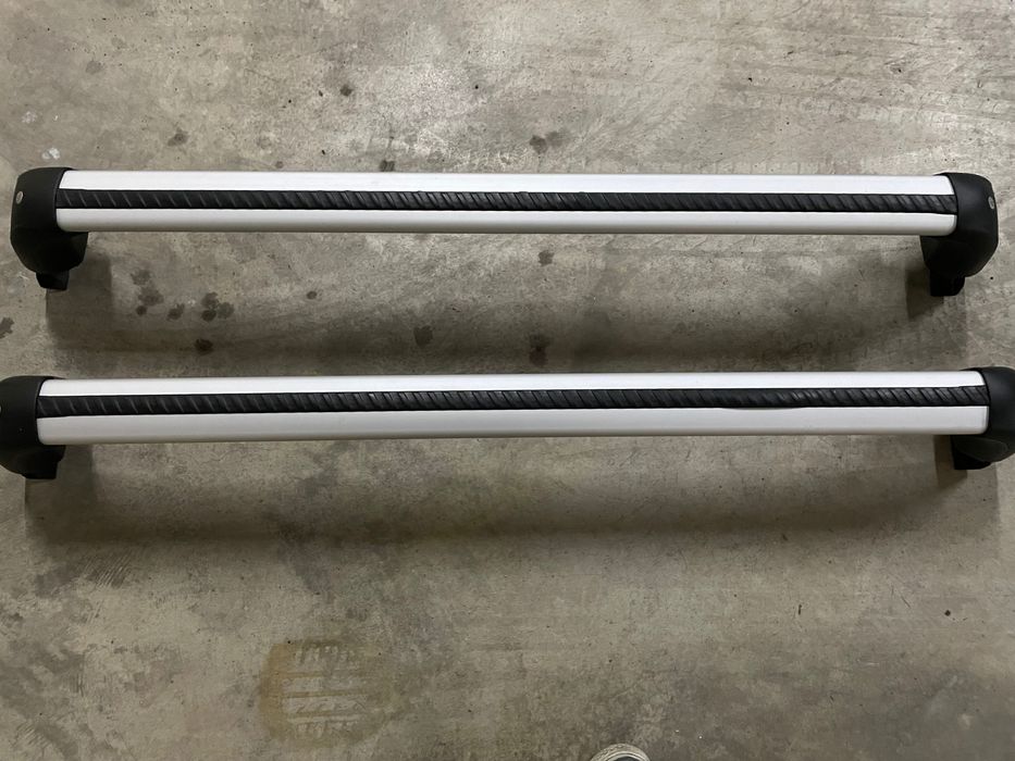 Barras de tejadilho + suporte de bicicleta para RR Evoque 2020-xxxx