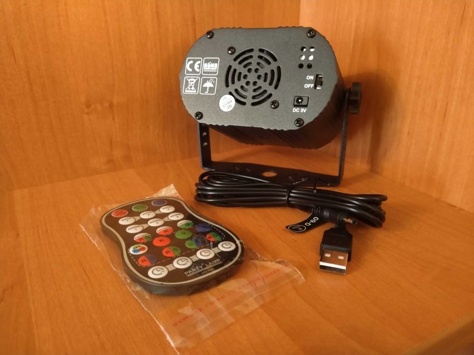 Проектор лазерний з стробоскопом