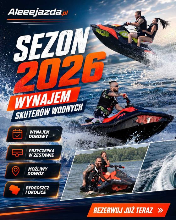Wynajem, Wypożyczalnia Skuterów Wodnych SeaDoo
