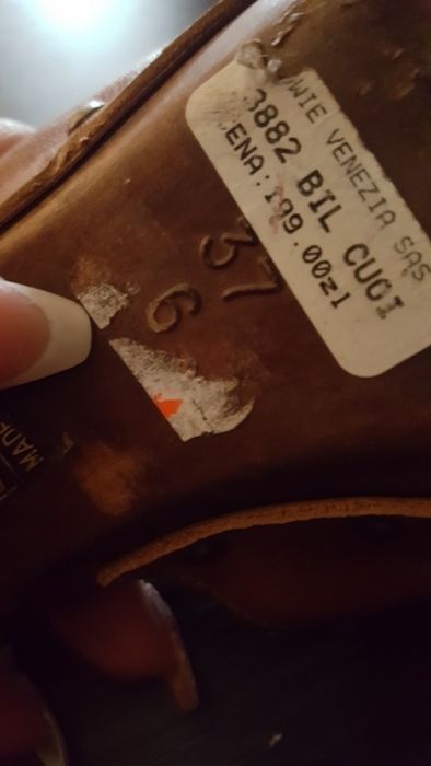 Venezia buty na obcasie r.37 skóra