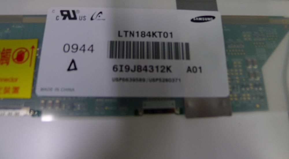 Ecrã Lcd Tela de 18.4 polgadas ( LTN184KT01)
