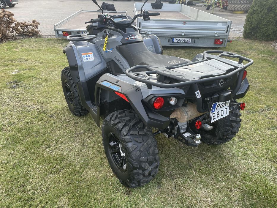 Can Am Outlander 450 DPS wspomaganie stan idealny!