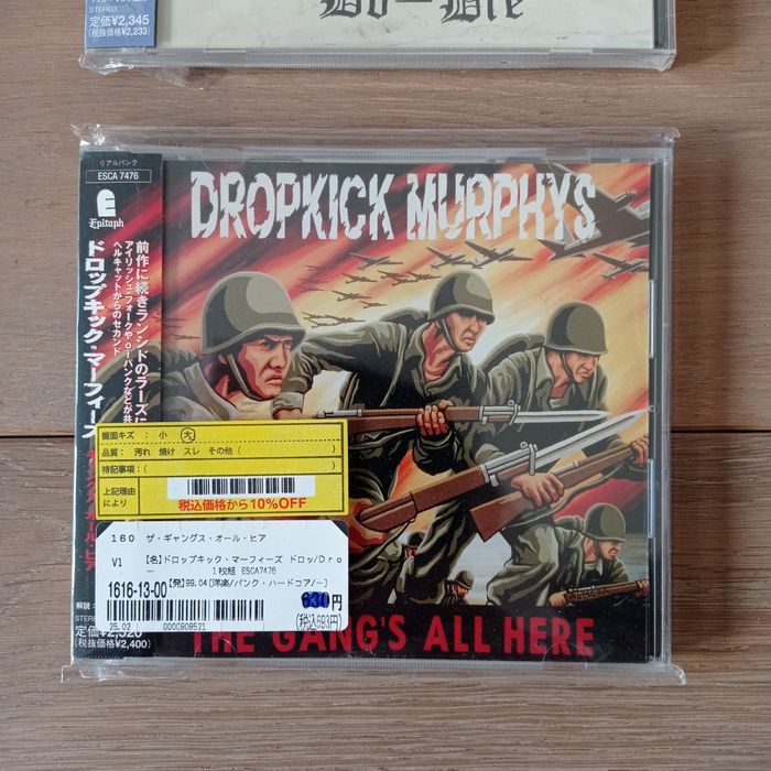 Płyta kompaktowa DROPKICK MURPHYS DO OR DIE oryginalna wersja japońska