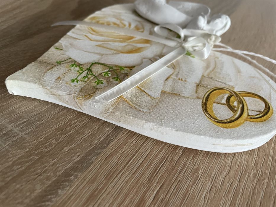 Dekoracja ślubna prezent ślubny