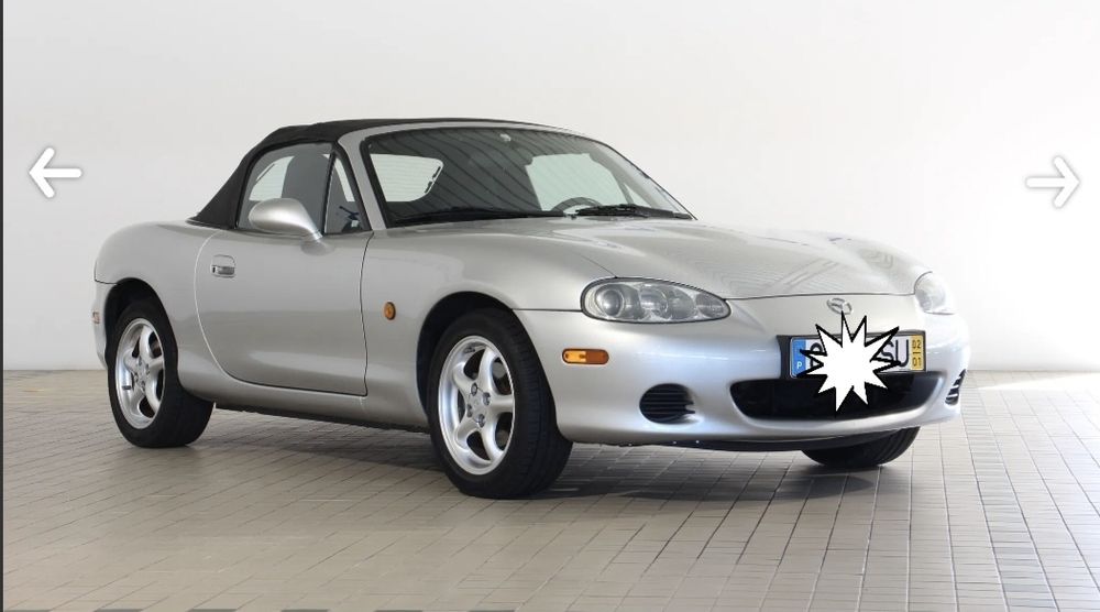 Mazda MX5 1.6 Nardi Nacional Pré Clássico A/C e Hardtop