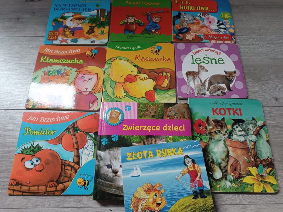 Książeczki dla dzieci (17sztuk)