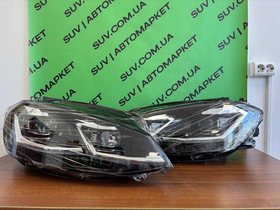 Передні фари VW Golf 7 рестайлінг Full LED 2017-2021
