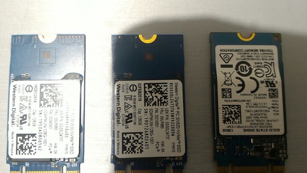SSD M.2, 2242, 16Gb sata, 128Gb nwme