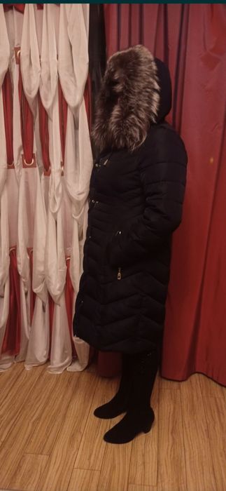 Продам качественный турецкий пуховик 52 размера