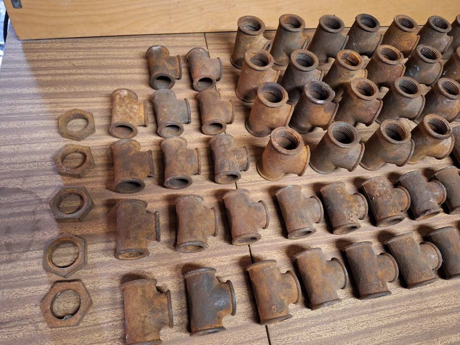 Тройники фитинги гайки 15 20 25 сантехніка ссср по шт або одним лотом